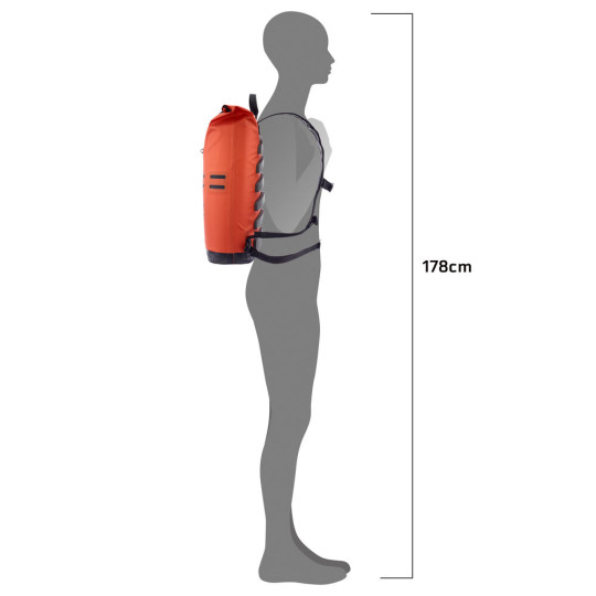 ORTLIEB PLECAK COMMUTER DAYPACK 21L ROOIBOS.