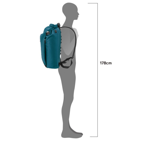 ORTLIEB PLECAK VARIO LITE QL2.1 PETROL 22L.