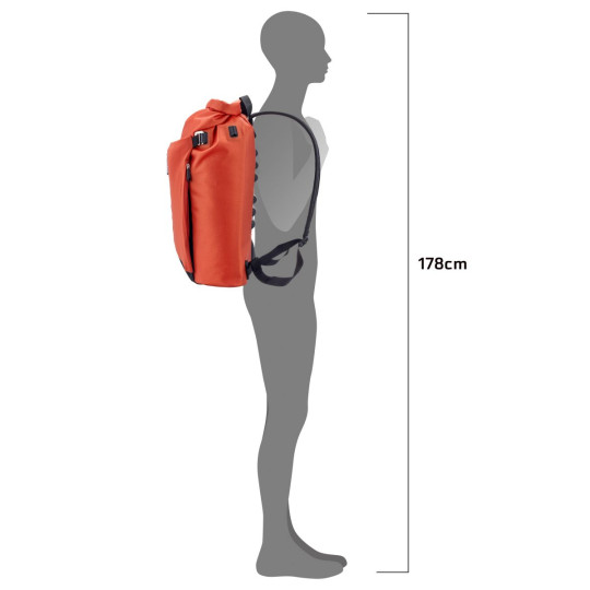 ORTLIEB PLECAK VARIO LITE QL2.1 ROOIBOS 22L.