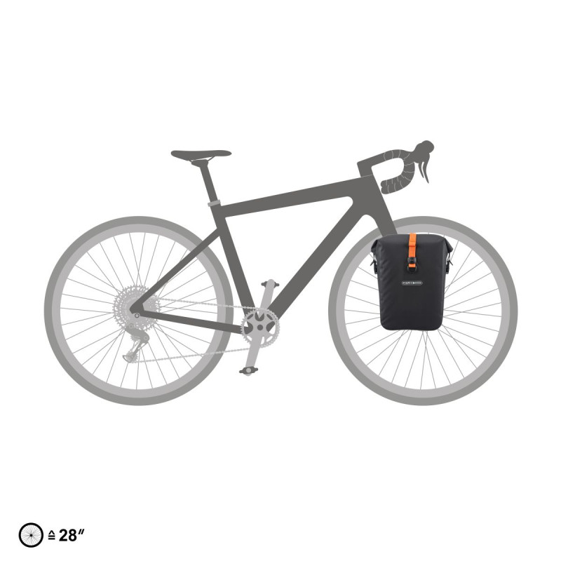 ORTLIEB SAKWA UNIWERSALNA BIKE PACKING GRAVEL-PACK BLACK MATT QL2.2 14,5L new 2026
