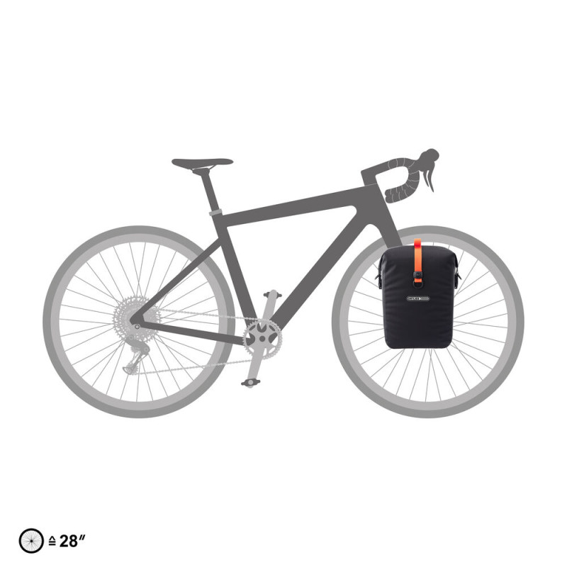 ORTLIEB SAKWA UNIWERSALNA BIKE PACKING GRAVEL-PACK BLACK MATT QL3.1 14,5L