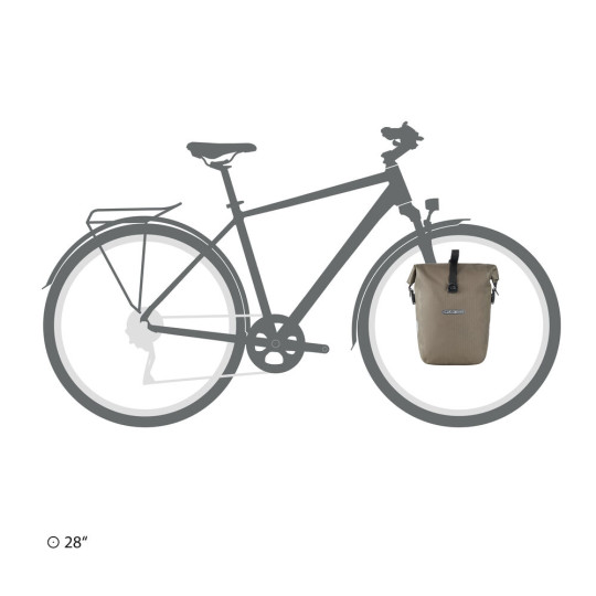 ORTLIEB SAKWA UNIWERSALNA BIKE PACKING GRAVEL-PACK DARK SAND QL3.1 14,5L
