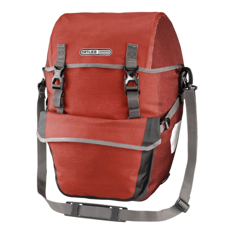 ORTLIEB SAKWY TYLNE BIKE-PACKER PLUS SALSA-DARK CHILI 42L.
