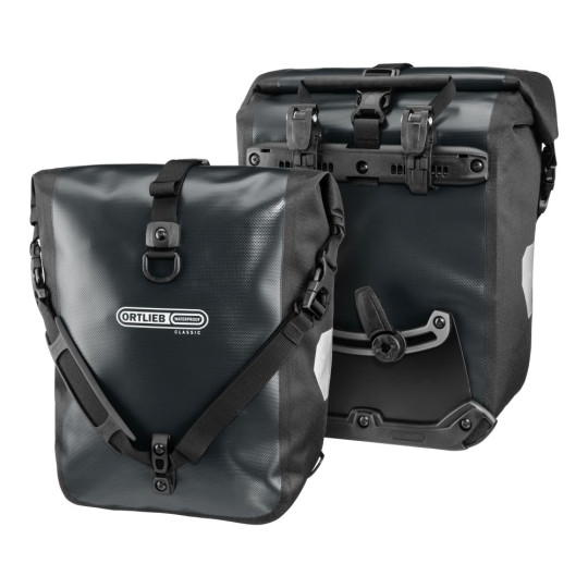 ORTLIEB SAKWY UNIWERSALNE SPORT-ROLLER ASPHALT-BLACK 25L