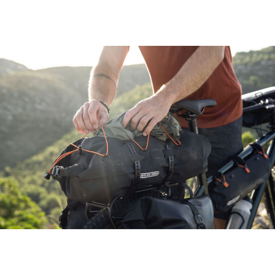 ORTLIEB TORBA BIKE PACKING NA BAGAŻNIK DRY-PACK BLACK MATT 12L