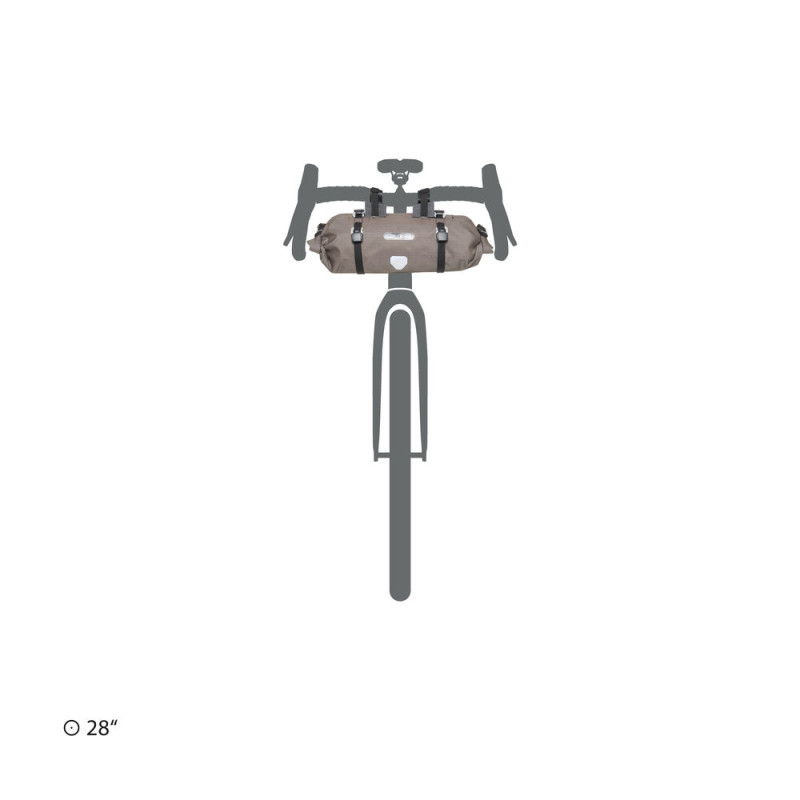 ORTLIEB TORBA BIKE PACKING NA KIEROWNICĘ HANDLEBAR-PACK DARK SAND 9L
