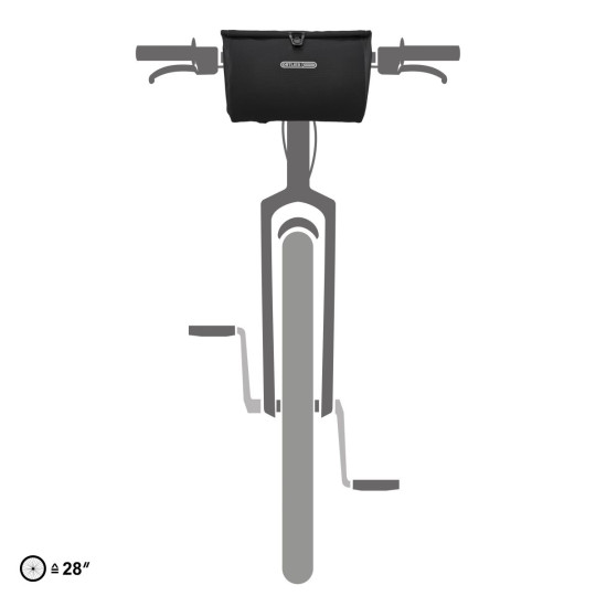 ORTLIEB TORBA BIKE PACKING NA KIEROWNICĘ VELO-SLING FLEX BLACK 5L.
