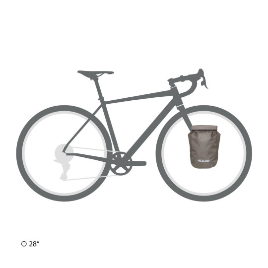 ORTLIEB TORBA BIKE PACKING NA WIDELEC FORK-PACK DARK SAND 5,8L
