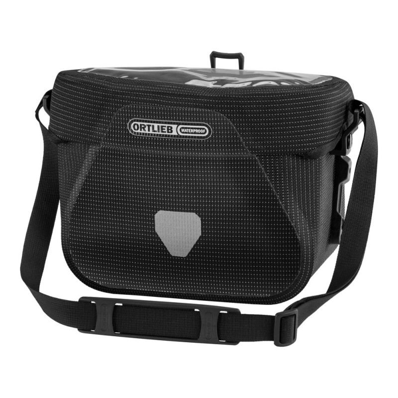 ORTLIEB TORBA NA KIEROWNICĘ ULTIMATE HIGH VISIBILITY 6,5L BLACK