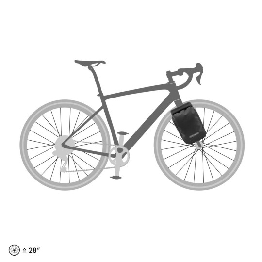 ORTLIEB TORBA NA WIDELEC FORK-PACK PLUS BLACK 5,8L