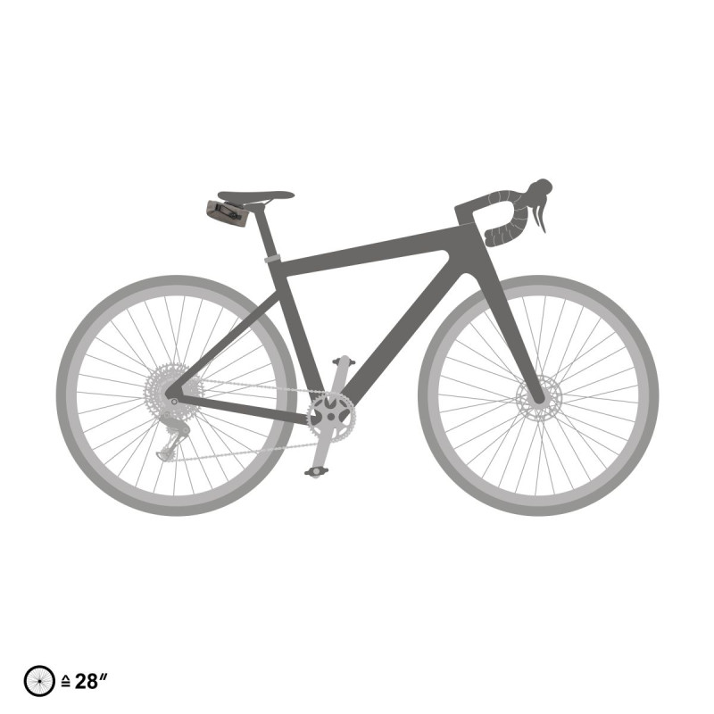 ORTLIEB TORBA PODSIODŁOWA SADDLE MICRO-BAG DARK SAND 0,5L.