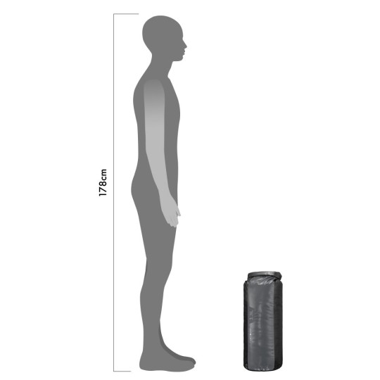 ORTLIEB WOREK DRY BAG BLACK-SLATE  13L.