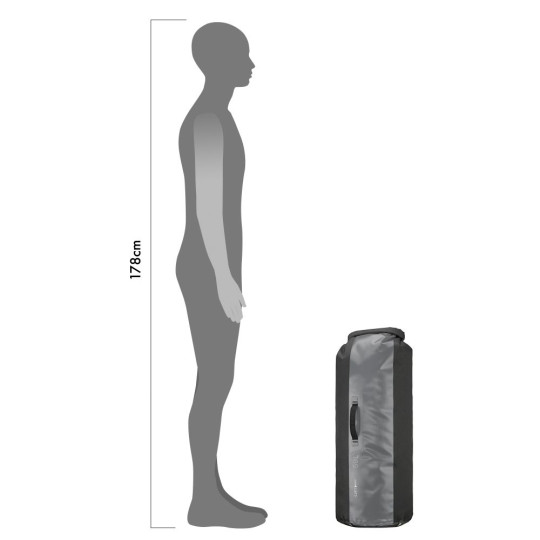 ORTLIEB WOREK DRY BAG HEAVY DUTY BLACK-DARKGREY  59L