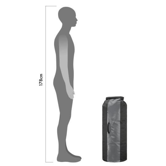 ORTLIEB WOREK DRY BAG HEAVY DUTY BLACK-DARKGREY  79L