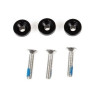 ORTLIEB ZAM.CZ. LOCKING BUTTONS FOR RACK THREE, 3 PCS. SET.
