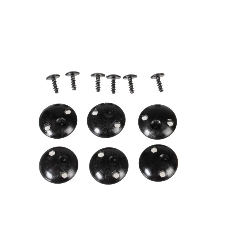 ORTLIEB ZAM.CZ. SCREW SET FOR QL2.1 PRODUCTS (zestaw wkrętów i talerzyków do systemu QL2.1)