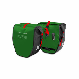 EXTRAWHEEL SAKWY UNIWERSALNE RIDER POLYESTER GREEN/BLACK 30L
