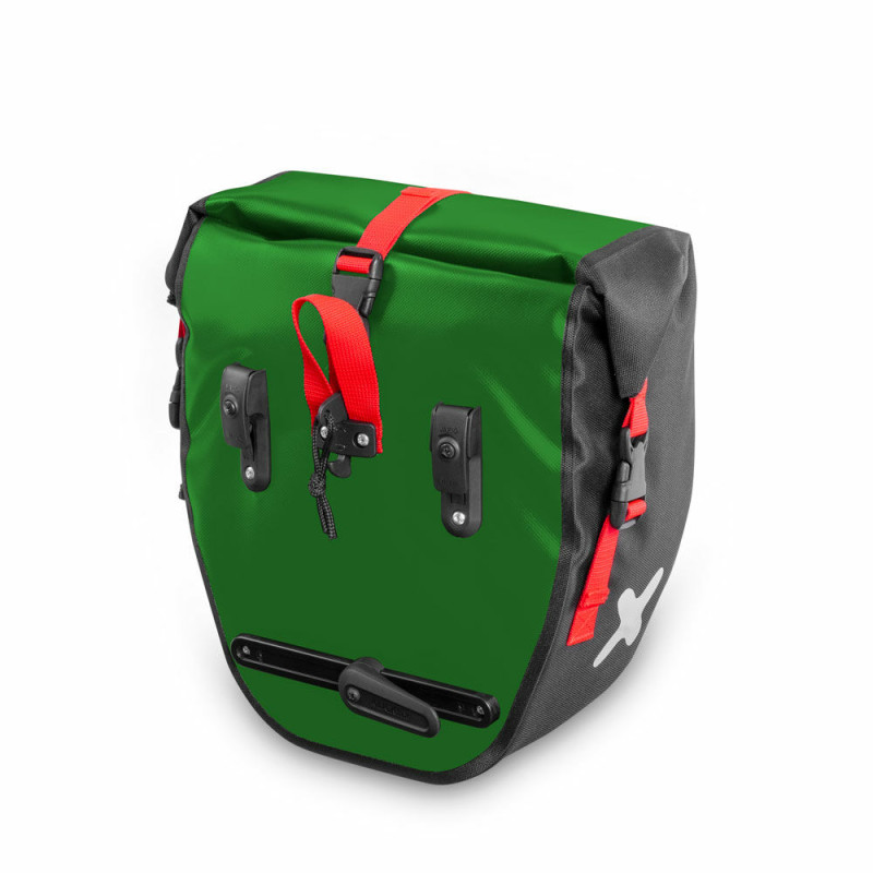 EXTRAWHEEL SAKWY UNIWERSALNE RIDER POLYESTER GREEN/BLACK 30L