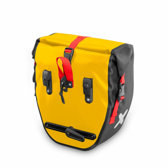EXTRAWHEEL SAKWY UNIWERSALNE RIDER POLYESTER YELLOW/BLACK 30L