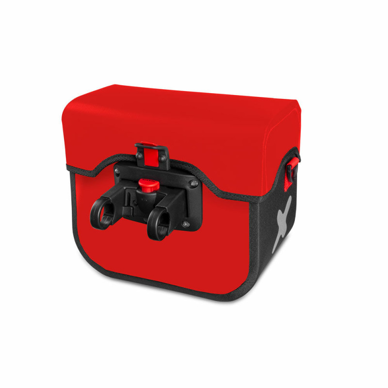 EXTRAWHEEL TORBA NA KIEROWNICĘ HANDY POLYESTER RED/BLACK XL 7,5L