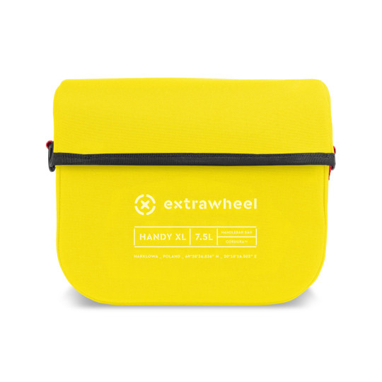 EXTRAWHEEL TORBA NA KIEROWNICĘ HANDY PREMIUM CORDURA YELLOW XL 7,5L