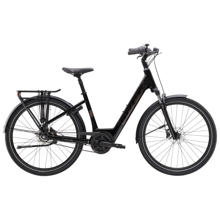 Rower TREK District+ 2 o niskim przekroku z napędem pasowym